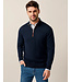 Navy Raynor 1/4 Zip Sweater
