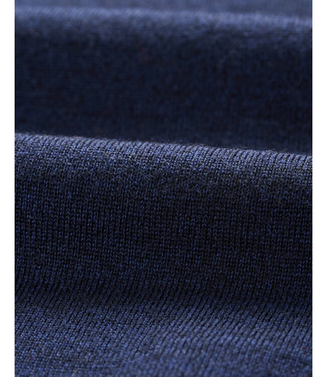 Navy Raynor 1/4 Zip Sweater