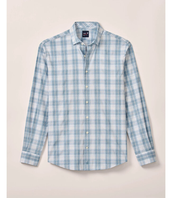 Classic Fit Blue Plaid Hendley Shirt