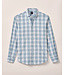 Classic Fit Blue Plaid Hendley Shirt