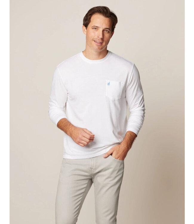 White Brennan LS T-Shirt