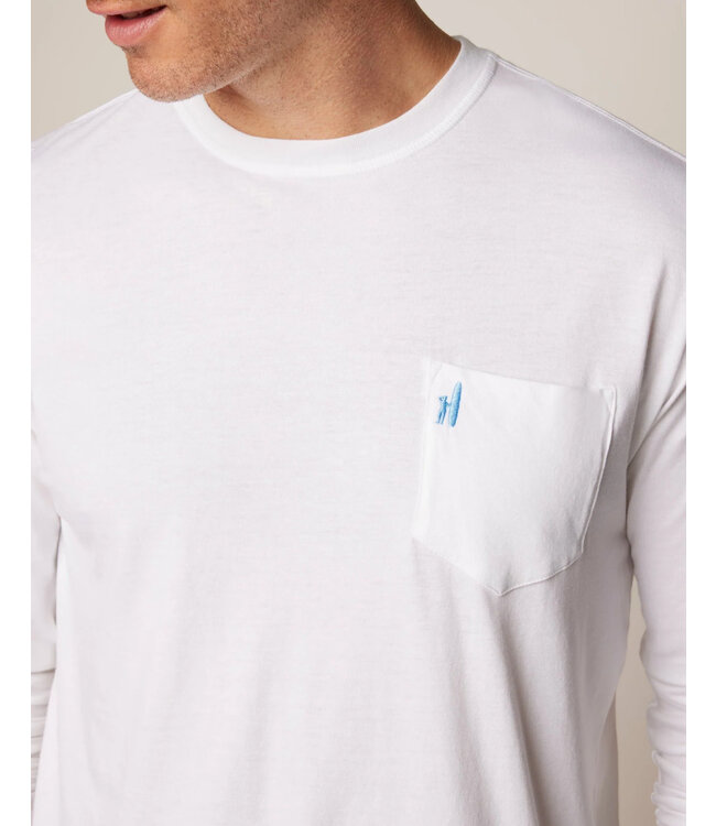 White Brennan LS T-Shirt