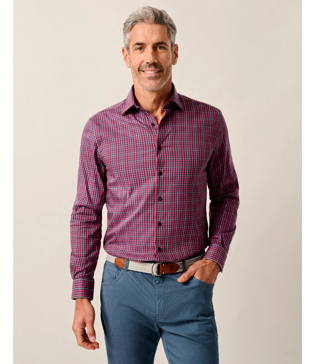 Classic Fit Lobster Red Kenney Shirt