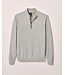 JOHNNIE-O Light Grey Raynor 1/4 Zip Sweater