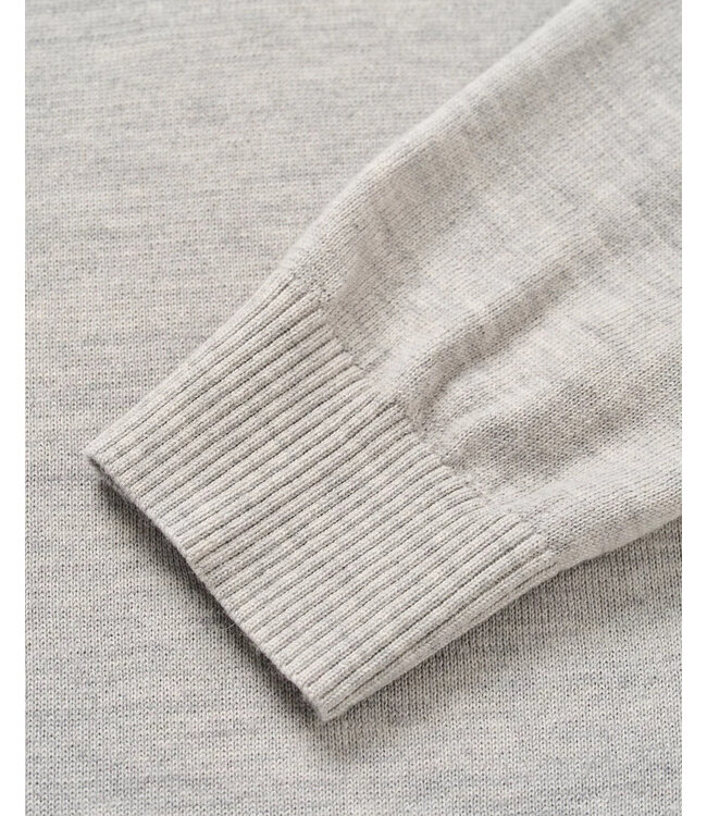 Light Grey Raynor 1/4 Zip Sweater