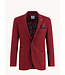 A FISH NAMED FRED Slim Fit Burgundy Knitted Sport Coat
