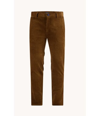 A FISH NAMED FRED Slim Fit Tan Corduroy