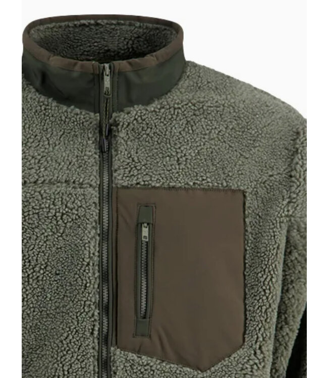 Hedge Green Fleece Jacket