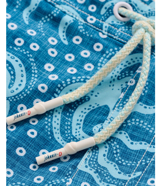 Barrels Blue Big Blue Swim Trunks