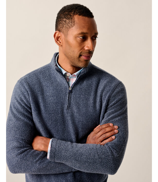 Navy Dion Fleece 1/4 Zip