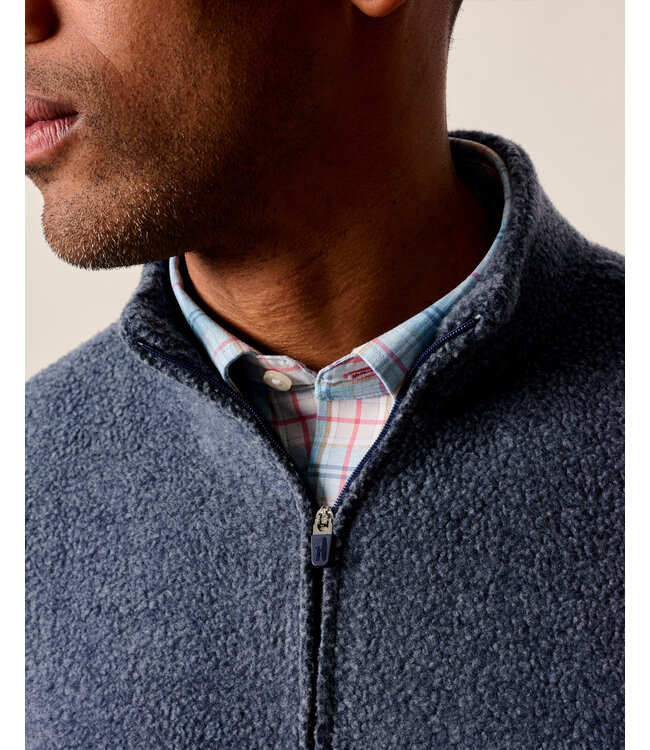 Navy Dion Fleece 1/4 Zip