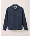 Navy Lined Russo Overshirt