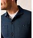 Navy Lined Russo Overshirt