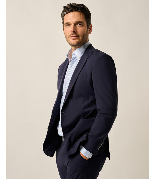Classic Fit Navy Hoffman Blazer