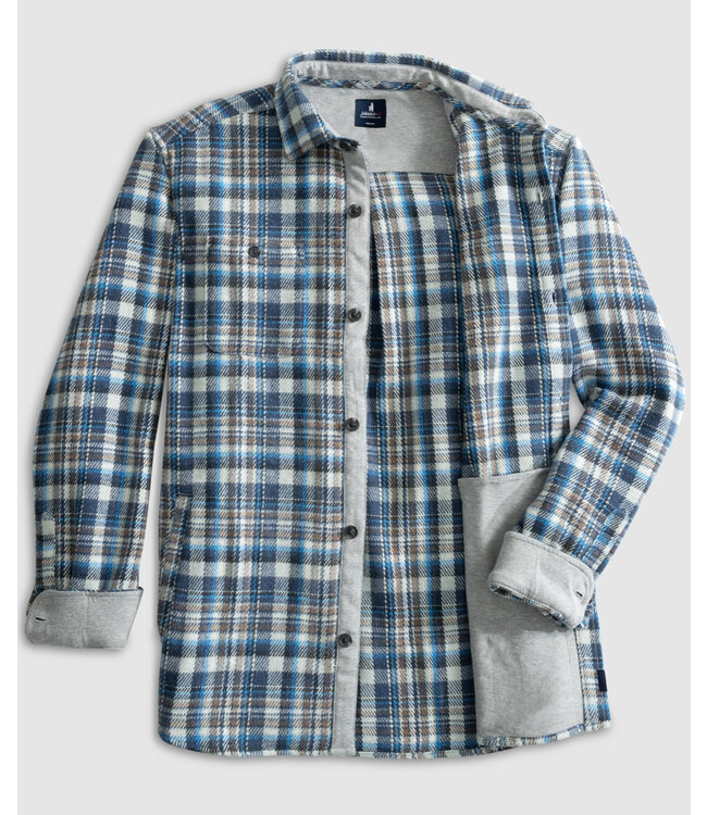 Classic Fit Laguna Blue Opry Overshirt