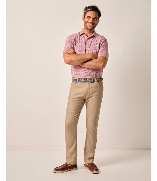 Modern Fit Khaki Newport 5 Pocket Pants