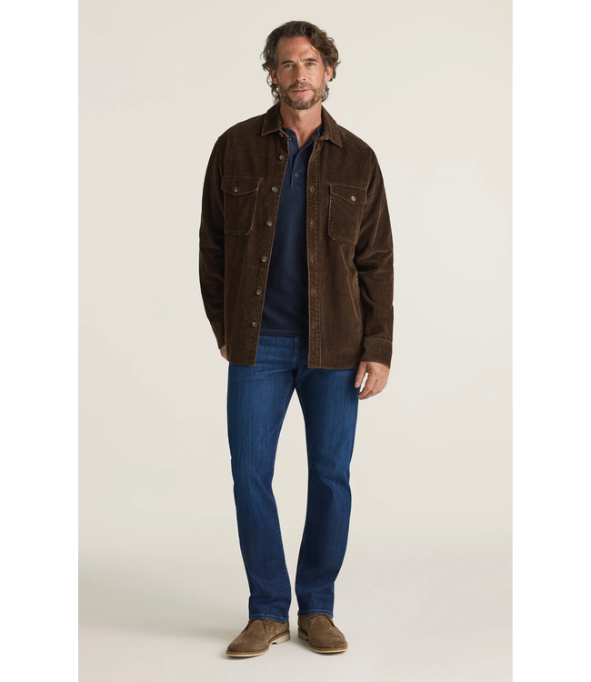 Classic Fit Dark Brushed Jeans