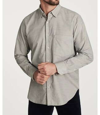 34 HERITAGE Modern Fit Grey Corduroy Shirt
