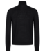 Black Pelle 1/4 Zip Sweater