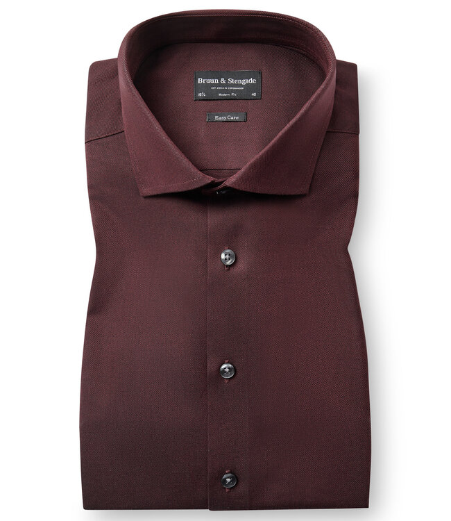 Modern Fit Burgundy Manny Shirt