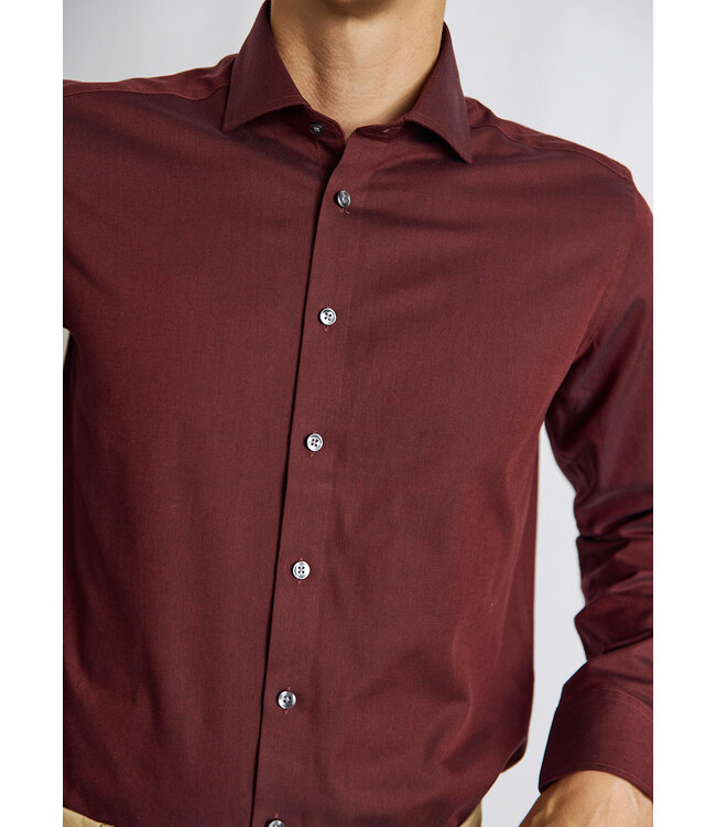 Modern Fit Burgundy Manny Shirt