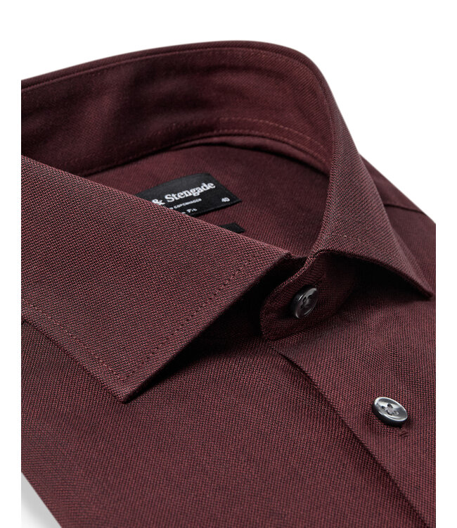 Modern Fit Burgundy Manny Shirt