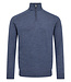 Ocean Blue Pelle 1/4 Zip Sweater