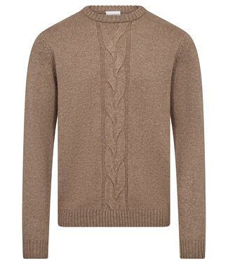 BRUUN & STENGADE Light Brown Tormod Sweater