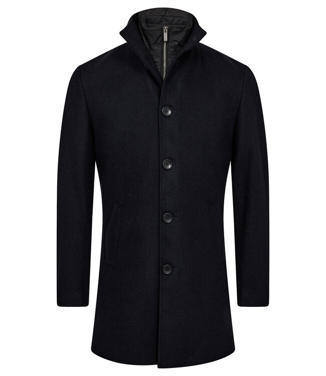 Navy Ontario Overcoat