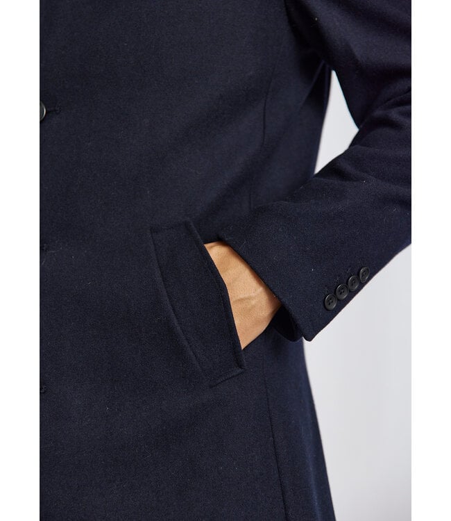Navy Ontario Overcoat