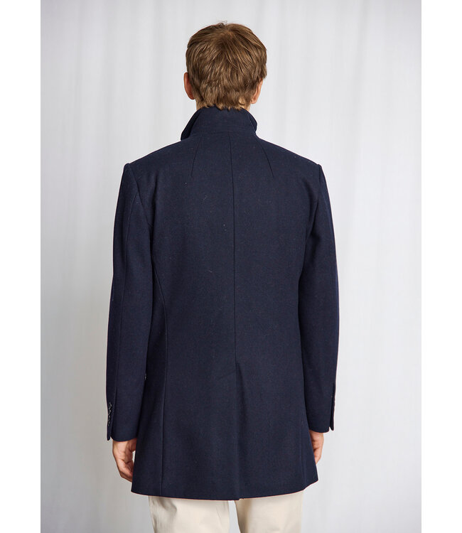 Navy Ontario Overcoat