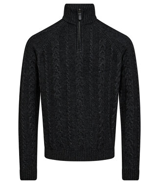 BRUUN & STENGADE Charcoal Askel Sweater