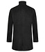 Dark Grey Tweed Overcoat