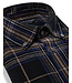 Modern Fit Navy Plaid Shanin Shirt