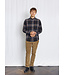 Modern Fit Navy Plaid Shanin Shirt