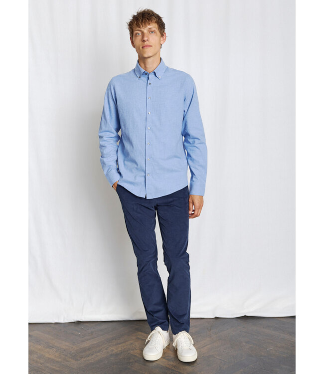 Modern Fit Light Blue Faruk Shirt