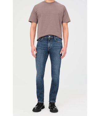 WARP + WEFT Slim Fit Mid Blue Blue Slate Jeans