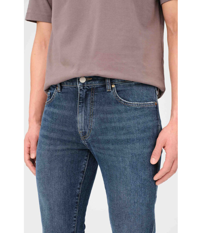 Modern Fit Mid Blue Slate Jeans