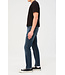 Slim Fit Mid Blue Knit Jeans