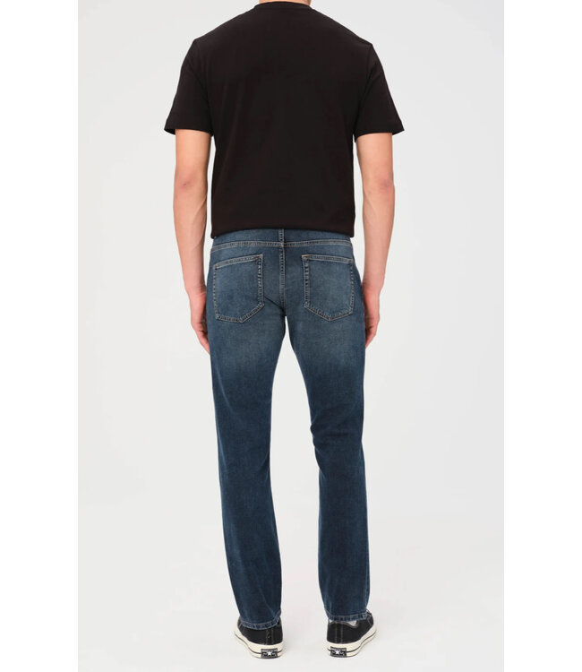 Modern Fit Mid Blue Knit Jeans