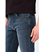 Modern Fit Mid Blue Knit Jeans