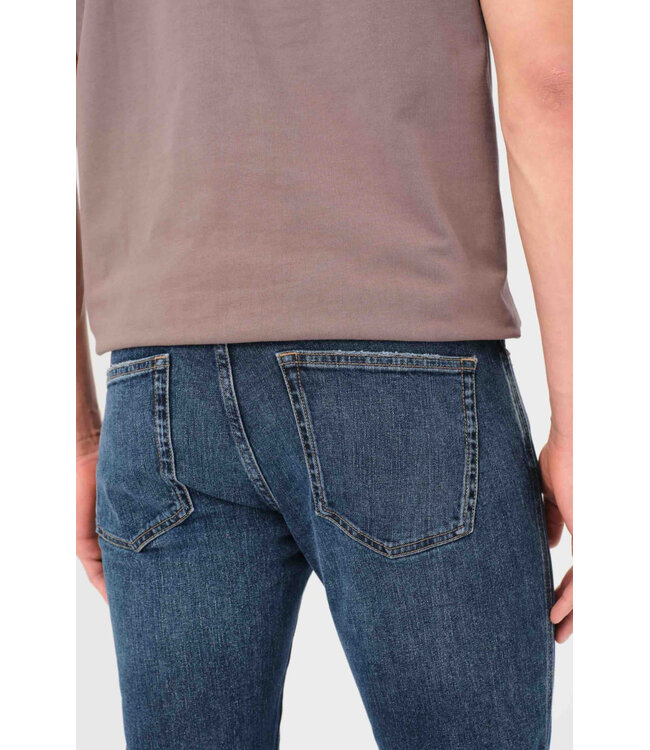 Modern Fit Mid Blue Slate Jeans