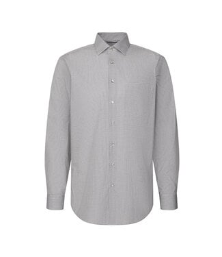 SEIDENSTICKER Modern Fit Grey Black Dot Shirt