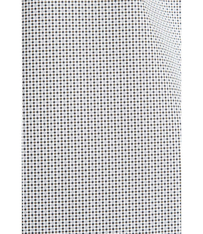 Modern Fit Grey Black Dot Shirt