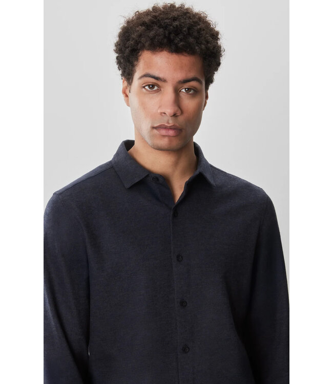 Modern Fit Navy Alonzo Knit Shirt