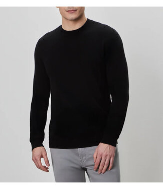 ROBERT BARAKETT Black Xander Csahmere Sweater