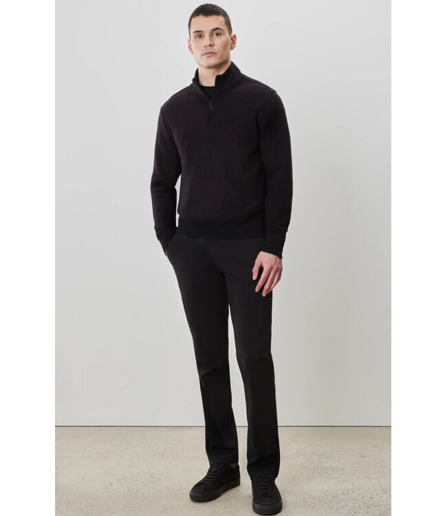 Bordeaux Cedro Herringbone 1/4 Zip