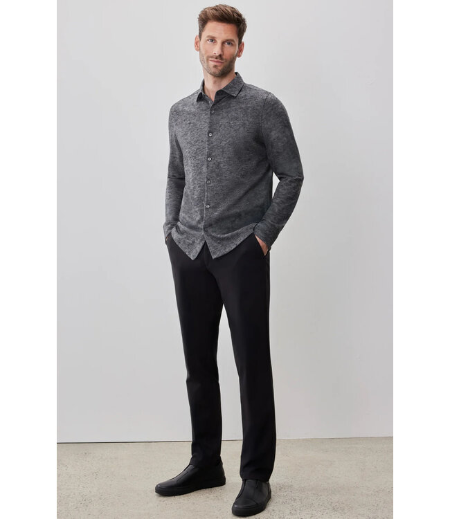 Modern Fit Charcoal Alonzo Knit Shirt