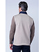 Navy Brown Trento Vest