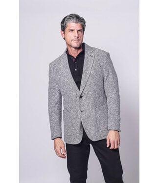 7 DOWNIE Modern Fit Grey Norway Sport Coat